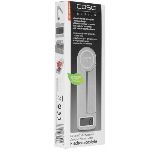 Купить Кухонные весы CASO Kitchen Ecostyle серебристый  5365585. Характеристики, отзывы и цены в Донецке