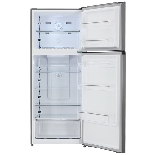 Купить Холодильник с морозильником   DEXP T4-43AHA серебристый  9256863. Характеристики, отзывы и цены в Донецке