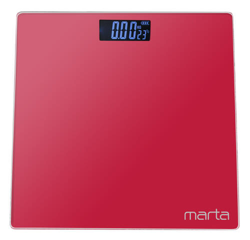 Купить Весы Marta MT-1610 красный  5354745. Характеристики, отзывы и цены в Донецке