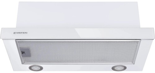 Купить Вытяжка телескопическая Meferi SLIDEBOX60WH GLASS ULTRA белый/белый  9168672. Характеристики, отзывы и цены в Донецке