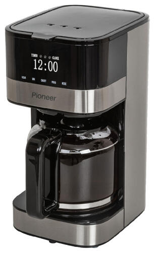 Купить Кофеварка капельная Pioneer CM052D серебристый  9052698. Характеристики, отзывы и цены в Донецке