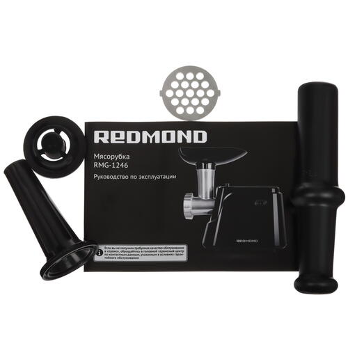 Купить Мясорубка электрическая Redmond RMG-1246 черный  9053480. Характеристики, отзывы и цены в Донецке