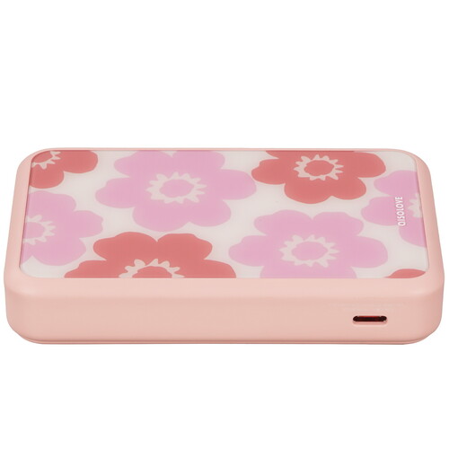Купить Портативный аккумулятор Solove W21 Flower розовый  5479949. Характеристики, отзывы и цены в Донецке