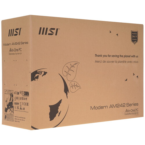 Купить 23.8" Моноблок MSI Modern AM242P 1M-1483RU  5488629. Характеристики, отзывы и цены в Донецке