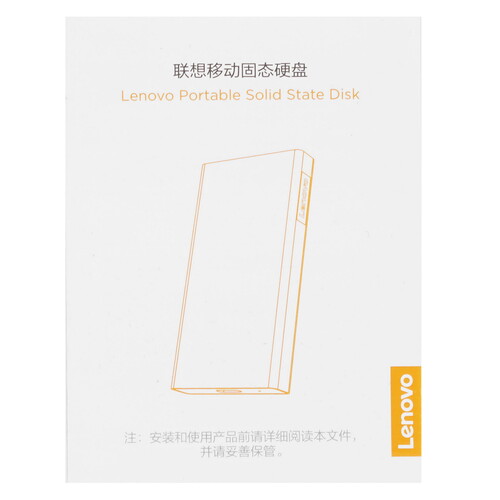 Купить 2048 ГБ Внешний SSD Lenovo PS7  5482606. Характеристики, отзывы и цены в Донецке