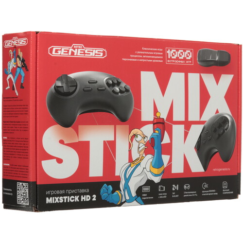 Купить Ретро-консоль Retro Genesis MixStick HD 2 + 1000 игр  5616784. Характеристики, отзывы и цены в Донецке