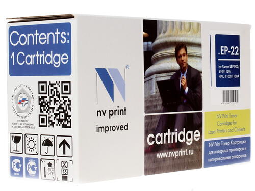 Купить Картридж лазерный NV Print EP22 черный  0129816. Характеристики, отзывы и цены в Донецке