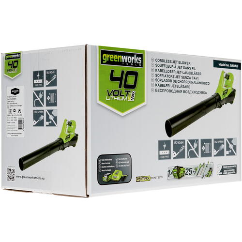 Купить Воздуходувка GreenWorks G40AB 40V  1132914. Характеристики, отзывы и цены в Донецке