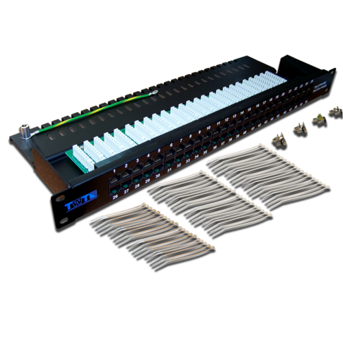 Купить Патч-панель Lanmaster TWT-PP50TEL45  8160373. Характеристики, отзывы и цены в Донецке