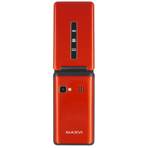 Купить Сотовый телефон Maxvi E9 красный/черный  9064649. Характеристики, отзывы и цены в Донецке