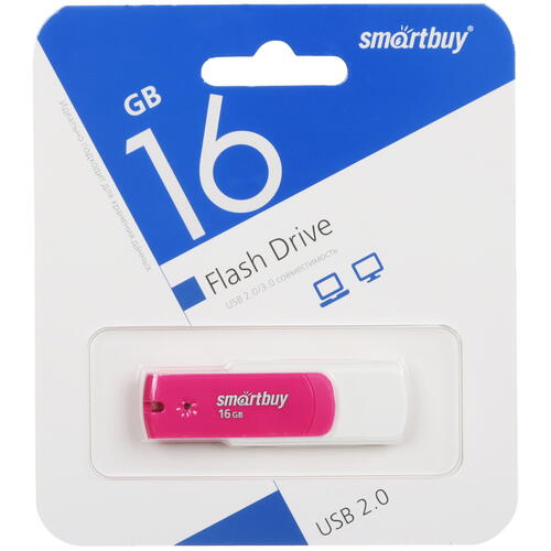 Купить Память USB Flash 16 ГБ Smartbuy Diamond [SB16GBDP]  5453694. Характеристики, отзывы и цены в Донецке