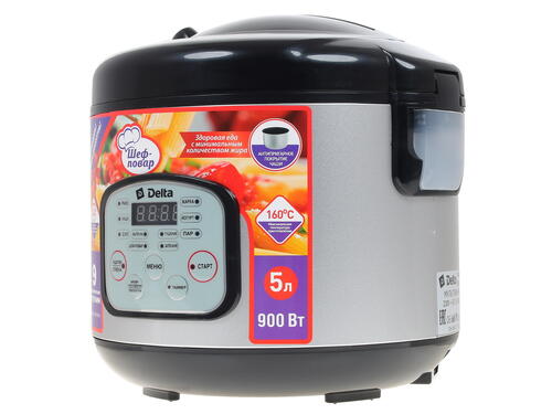 Купить Мультиварка DELTA DL-6517 черный  8100024. Характеристики, отзывы и цены в Донецке