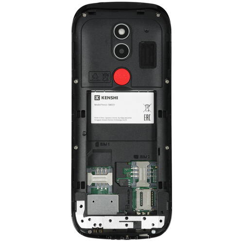 Купить Сотовый телефон KENSHI SM321 черный  9023420. Характеристики, отзывы и цены в Донецке