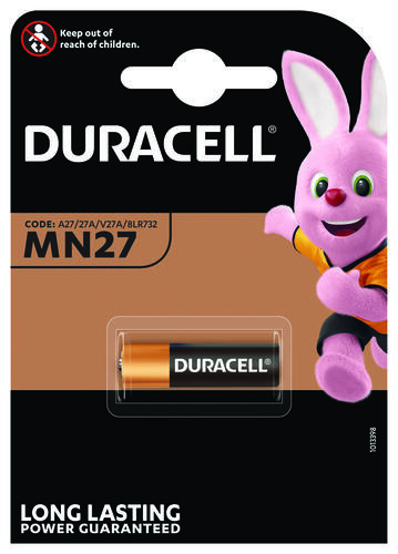 Купить Батарейка Duracell Security A27 / A27 (LR27/MN27/8LR732)  0501595. Характеристики, отзывы и цены в Донецке