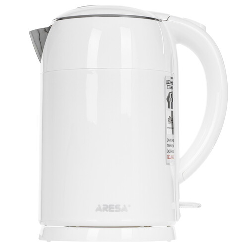 Купить Электрочайник Aresa AR-3467 белый  9300196. Характеристики, отзывы и цены в Донецке