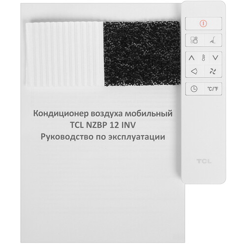 Купить Кондиционер мобильный TCL NZBP 12 INV белый  5499666. Характеристики, отзывы и цены в Донецке