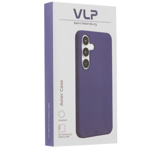 Купить Накладка  VLP Aster Case для Samsung Galaxy S25 синий  5613331. Характеристики, отзывы и цены в Донецке