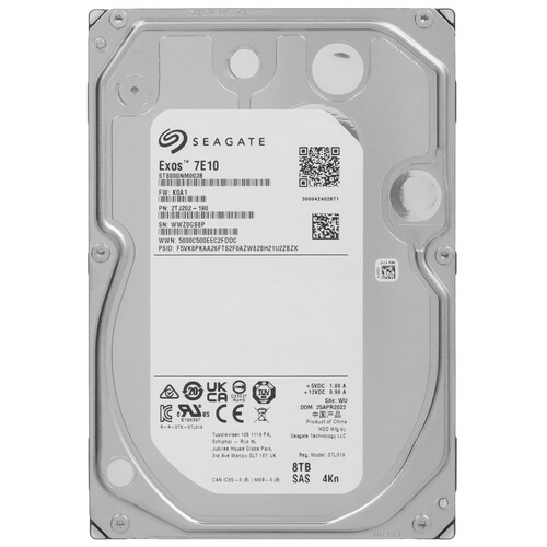 Купить LFF (3.5") Жесткий диск Seagate Exos 7E10  5464594. Характеристики, отзывы и цены в Донецке