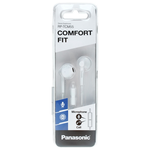 Купить Проводные наушники Panasonic RP-TCM55GC  белый 2018  1272494. Характеристики, отзывы и цены в Донецке