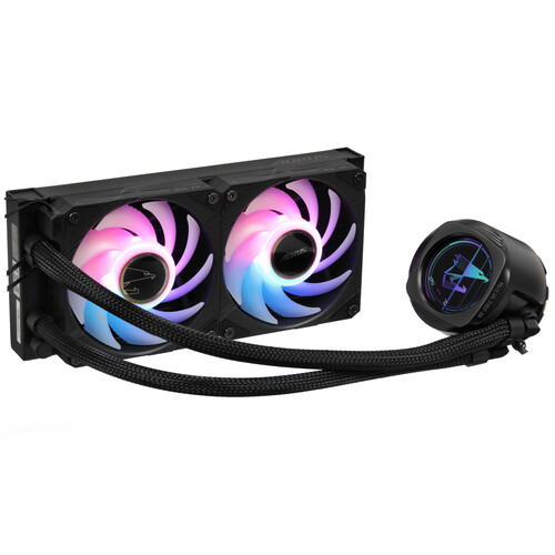 Купить Система охлаждения GIGABYTE AORUS WATERFORCE X II 240 черная  5464879. Характеристики, отзывы и цены в Донецке