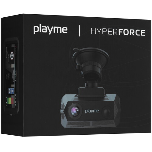 Купить Видеорегистратор с радар-детектором Playme HYPER FORCE  9238478. Характеристики, отзывы и цены в Донецке