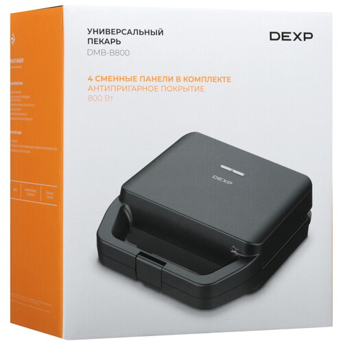 Купить Универсальный пекарь DEXP DMB-B800 черный  9124736. Характеристики, отзывы и цены в Донецке