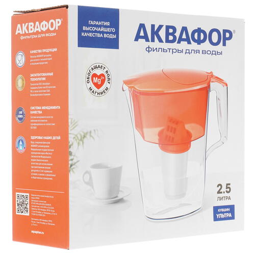 Купить Фильтр-кувшин Аквафор Ультра  4879010. Характеристики, отзывы и цены в Донецке