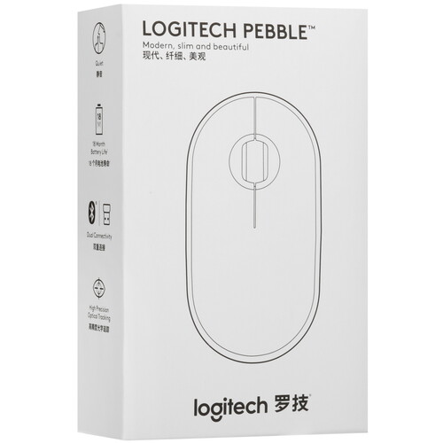 Купить Мышь беспроводная Logitech Pebble M350  5455198. Характеристики, отзывы и цены в Донецке