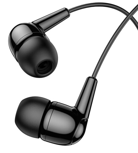 Купить Проводные наушники Hoco M97 черный 2023  5485083. Характеристики, отзывы и цены в Донецке