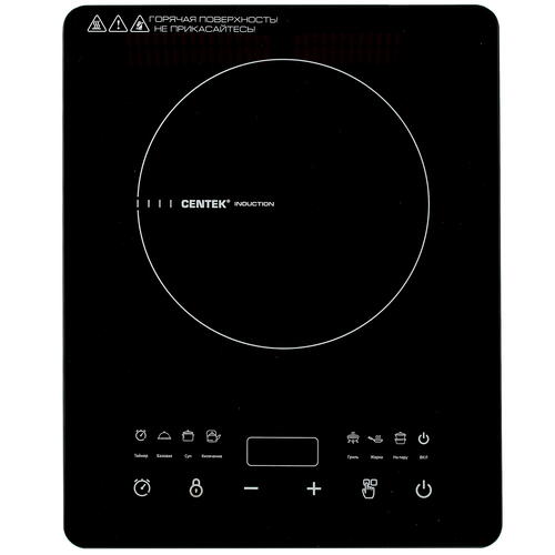 Купить Плита компактная электрическая Centek CT-1519 черный  8190968. Характеристики, отзывы и цены в Донецке