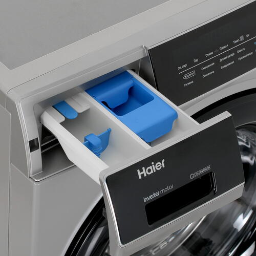 Купить Стиральная машина Haier HW70-BP12269S серебристый  9956588. Характеристики, отзывы и цены в Донецке