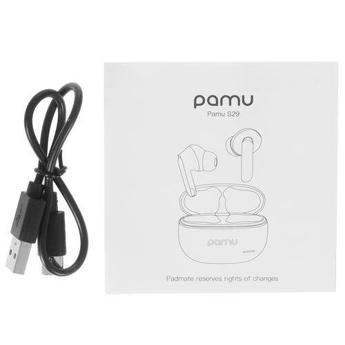 Купить Наушники TWS Padmate PaMu S29 белый  9908852. Характеристики, отзывы и цены в Донецке