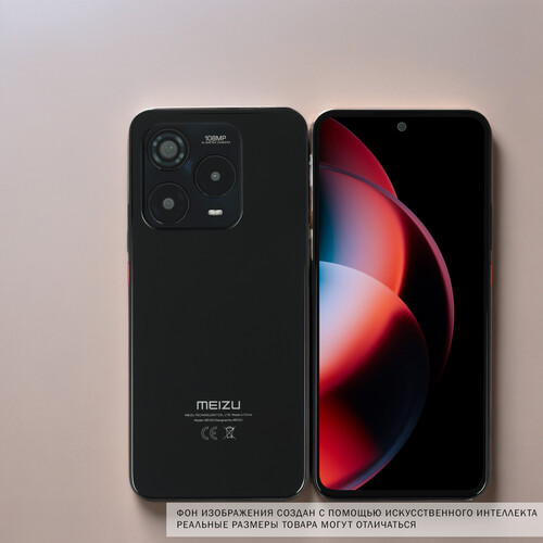 Купить 6.78" Смартфон Meizu Note 22 256 ГБ черный  5634576. Характеристики, отзывы и цены в Донецке