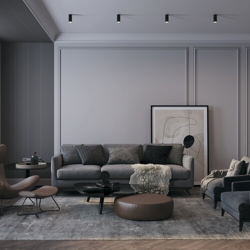 Купить Светильник потолочный Technical C052CL-01B черный/черный  9143030. Характеристики, отзывы и цены в Донецке