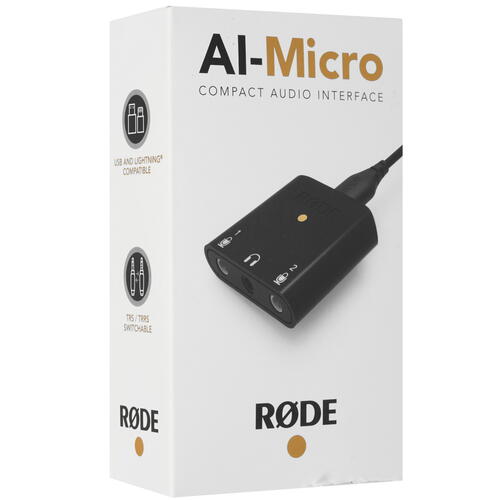 Купить Внешняя звуковая карта RODE AI-Micro  5033370. Характеристики, отзывы и цены в Донецке