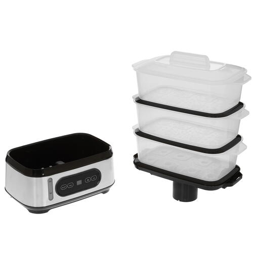 Купить Пароварка Centek CT-1459 серебристый  5369581. Характеристики, отзывы и цены в Донецке