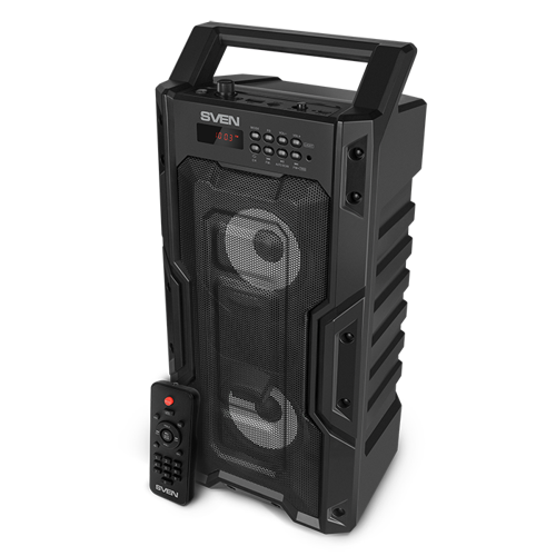 Купить Портативная колонка SVEN PS-435, черный  9904085. Характеристики, отзывы и цены в Донецке
