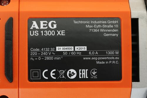 Купить Сабельная пила AEG US 1300 XE  1064720. Характеристики, отзывы и цены в Донецке