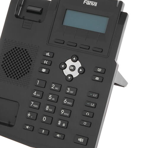 Купить Телефон VoIP Fanvil X1S черный  1624190. Характеристики, отзывы и цены в Донецке