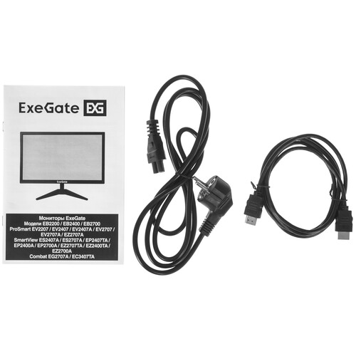 Купить 23.8" Монитор ExeGate SmartView EP2407TA черный  9179622. Характеристики, отзывы и цены в Донецке