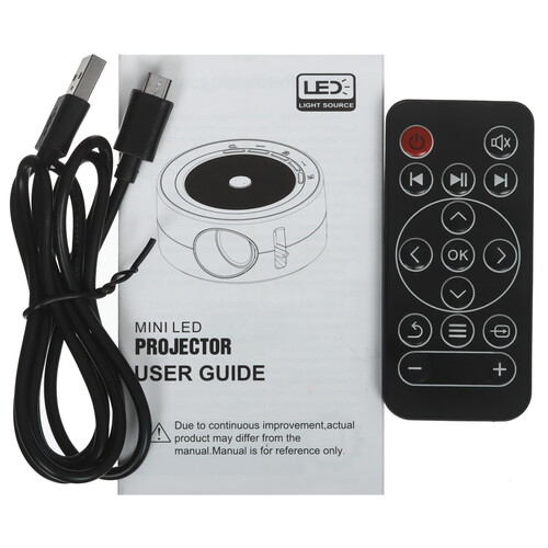 Купить Проектор Zodikam z100 Mini черный  5474123. Характеристики, отзывы и цены в Донецке