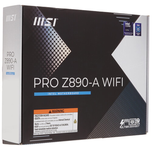 Купить Материнская плата MSI PRO Z890-A WIFI  5494367. Характеристики, отзывы и цены в Донецке