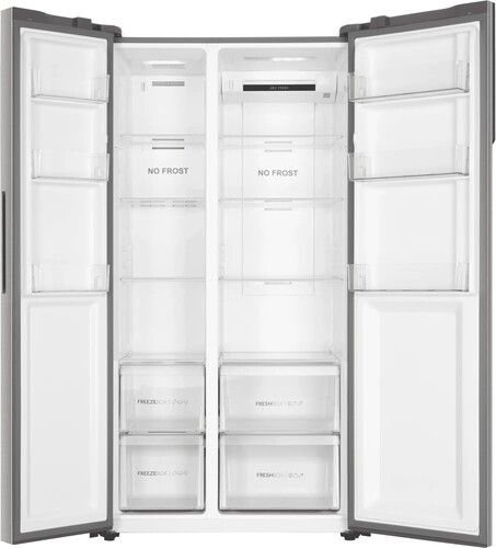 Купить Холодильник Side by Side   Haier HRF-541DM7RU серебристый  5075204. Характеристики, отзывы и цены в Донецке