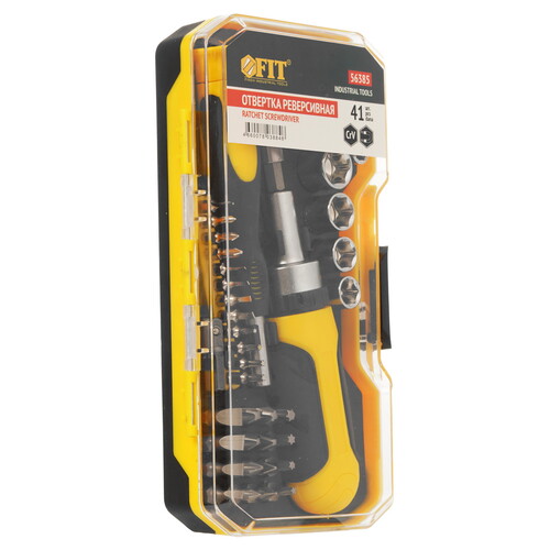 Купить Отвертка с набором насадок FIT 56385  9088269. Характеристики, отзывы и цены в Донецке