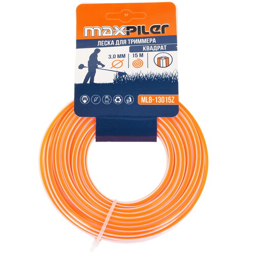 Купить Леска для триммеров MaxPiler MLB-13015Z  9183204. Характеристики, отзывы и цены в Донецке