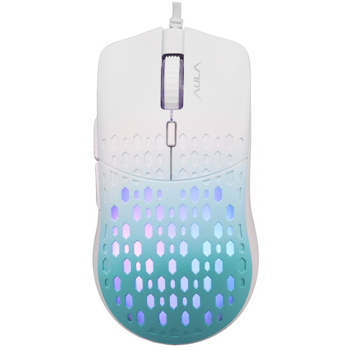 Купить Мышь проводная AULA S11PRO [80003325] белый  5606258. Характеристики, отзывы и цены в Донецке