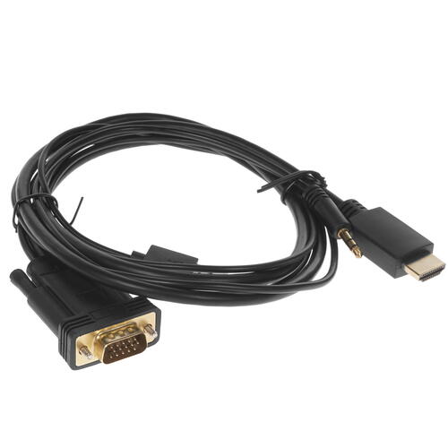 Купить Переходник  Orient HDMI - VGA+Jack 3.5, 1 м  4721125. Характеристики, отзывы и цены в Донецке