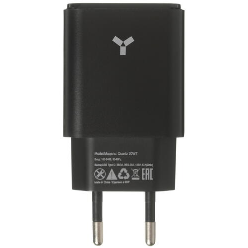 Купить Сетевое зарядное устройство Accesstyle Quartz 20WT черный  5082996. Характеристики, отзывы и цены в Донецке