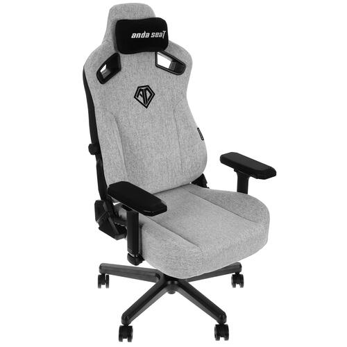 Купить Кресло игровое AndaSeat Kaiser 3 серый  5352616. Характеристики, отзывы и цены в Донецке