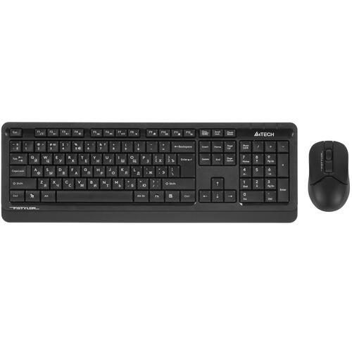 Купить Клавиатура+мышь беспроводная   A4Tech Fstyler FG1012 черный  4888895. Характеристики, отзывы и цены в Донецке